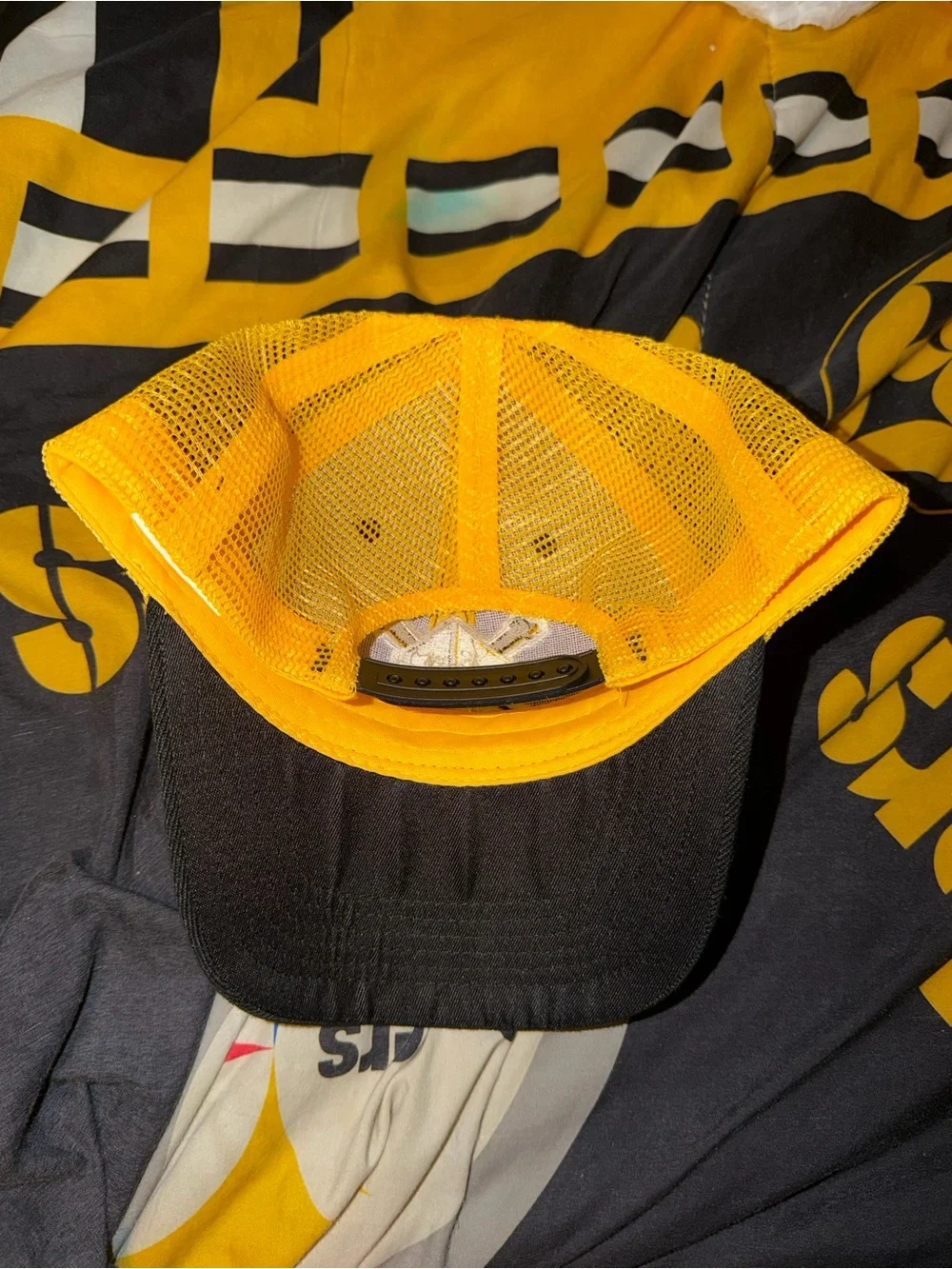 Apc Echl Hockey Wheeling Nailers Hat Cap Brand New Adjustable SnapBack China MDE